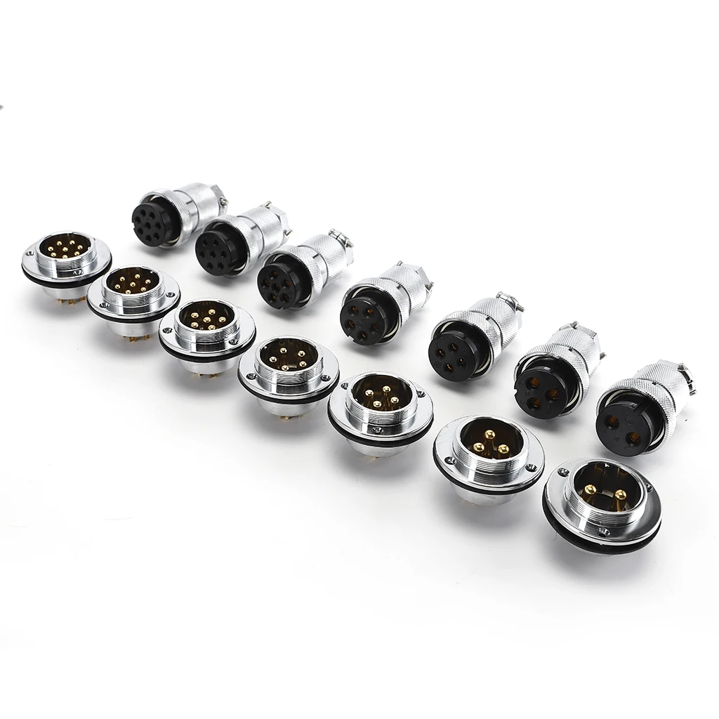 fpc bikini 4 pin square tube GX40 circular connector speakon connector