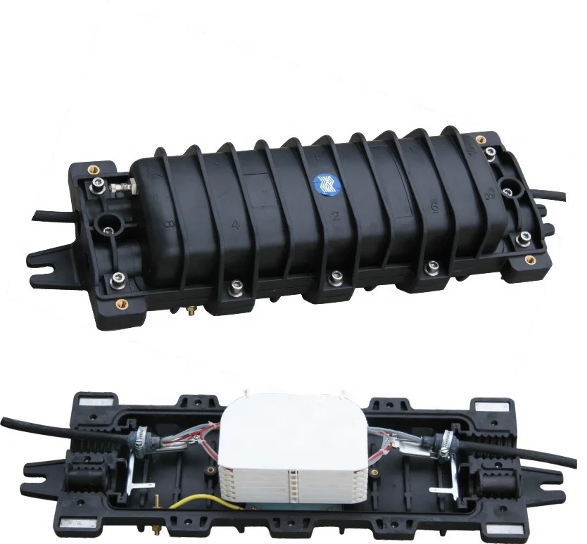 Manufacturer Price optical enclosure Optic Fiber splice closure 12~144 cores horizontal type junction box