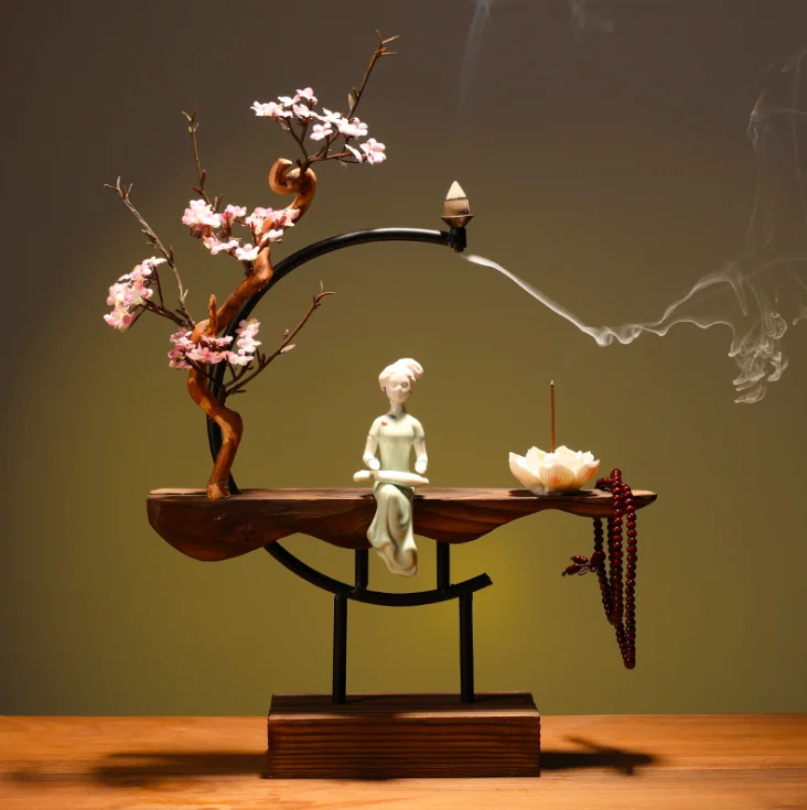 Hot Sell New Design Incense Burner Home And Office Decoration Backflow Incense burner