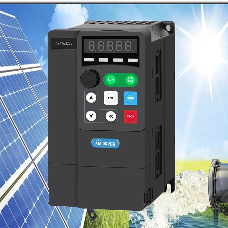Шэньчжэнь MPPT Solar VFD 240V однофазный солнечный инвертор для трехфазного водяного насоса
