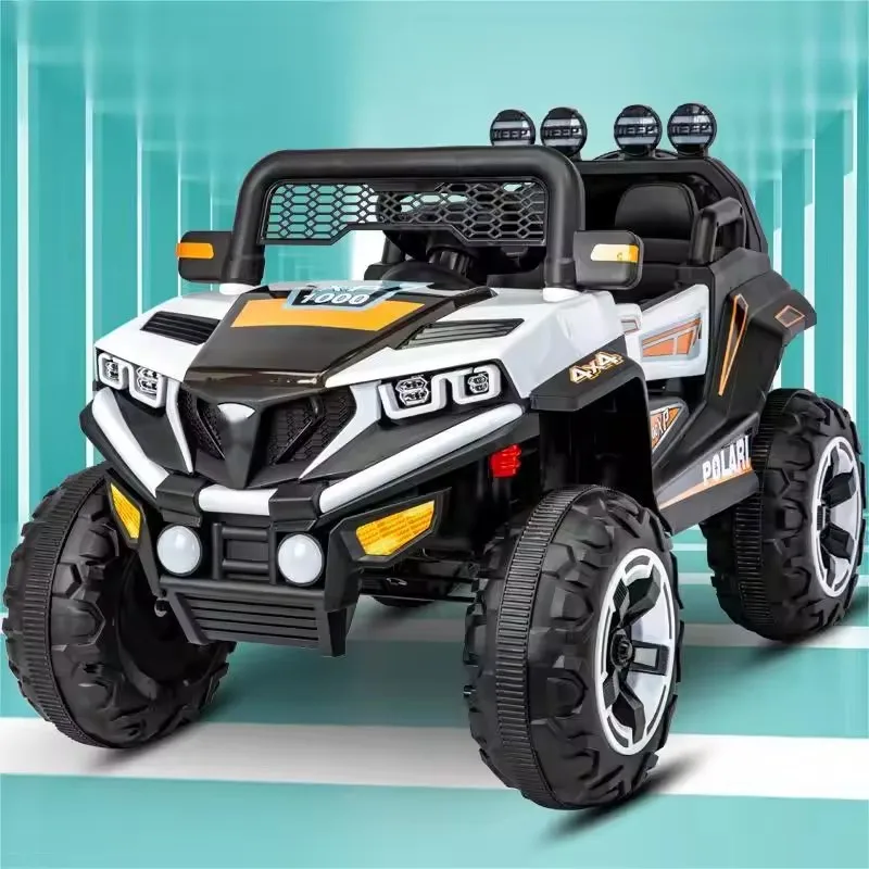 Cheap kids ride on beach buggy/electric ride on car 4 wheels motors car/gift car kids slide car with music lights electric car