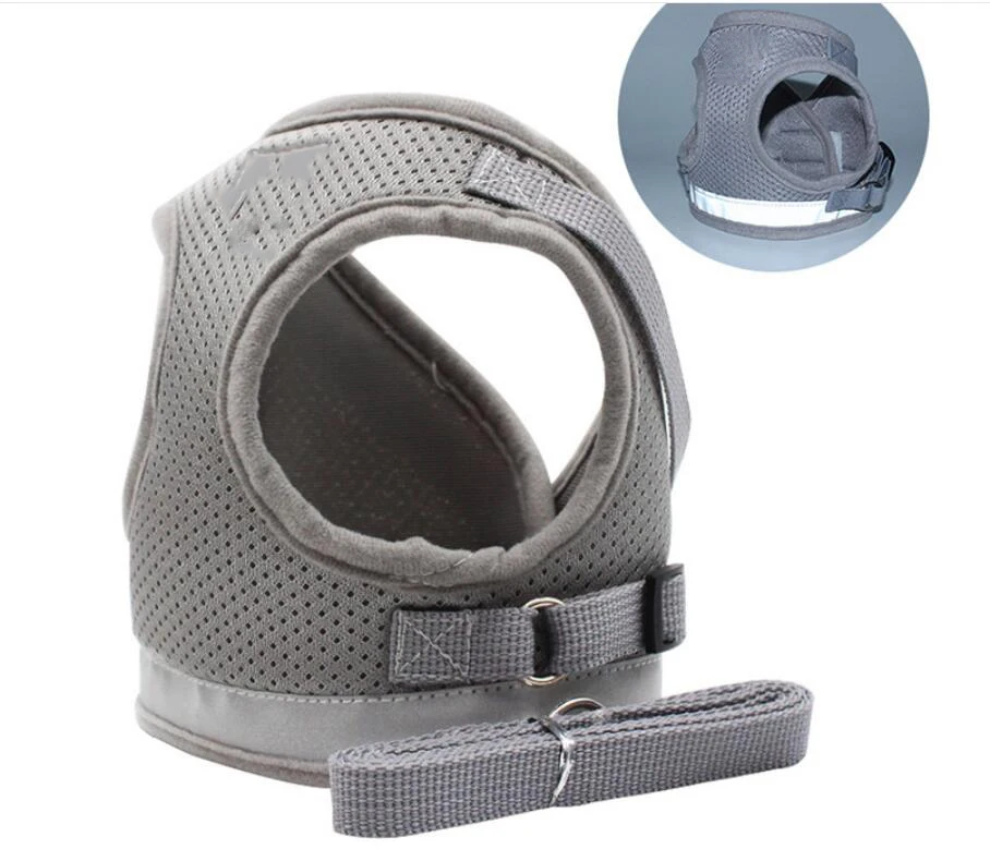 
New Product Soft Mesh Head-in Small Dog Harness with Breathable Mesh 