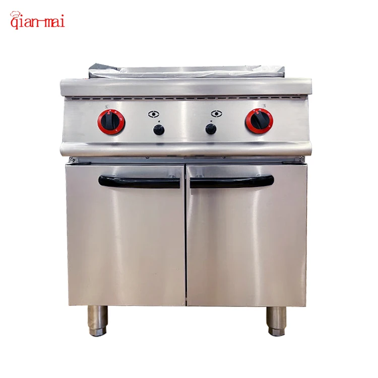 Restaurant Kitchen Equipment Gas Burger Sandwich Griddle Cast Iron Bbq Grill Griddle For Food Industry