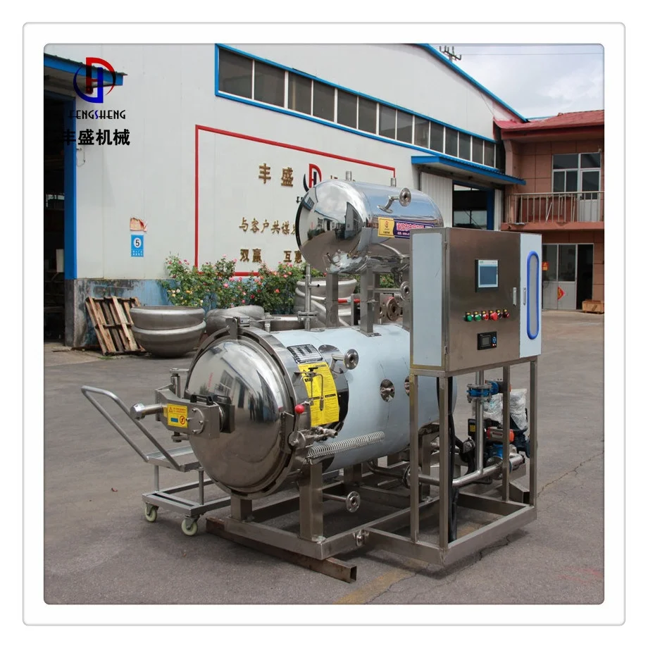 Steam autoclave machine retort / Retort for condensed milk
