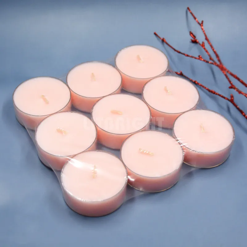 Paraffin Wax Scented Tealight Candles Long Burning Time 9 hour Tea Light /8 hours Tealight Candle/Candles