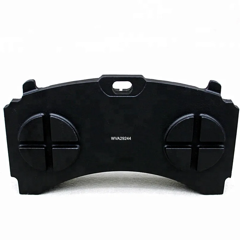 Front ceramic disk brake pad 29244  with standard weight