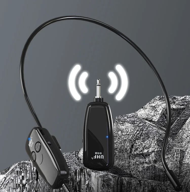 Динамик квадратный танцевальный усилитель мощности аудио наушники UHF Беспроводной головной микрофон