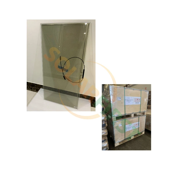 Competitive Price Glass New Bipv Cdte Transparent Solar Thin Film Panel