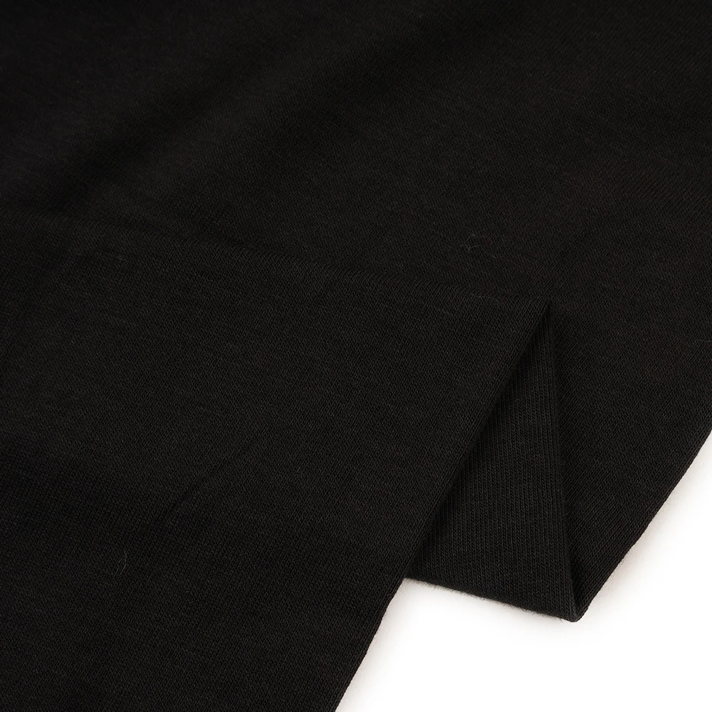 Eco-friendly yarn dyed knitted single jersey stock lot cotton modal spandex fabric