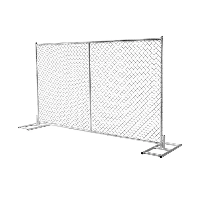 America galvanized Chain Link 6x12 temporary construction fence panels