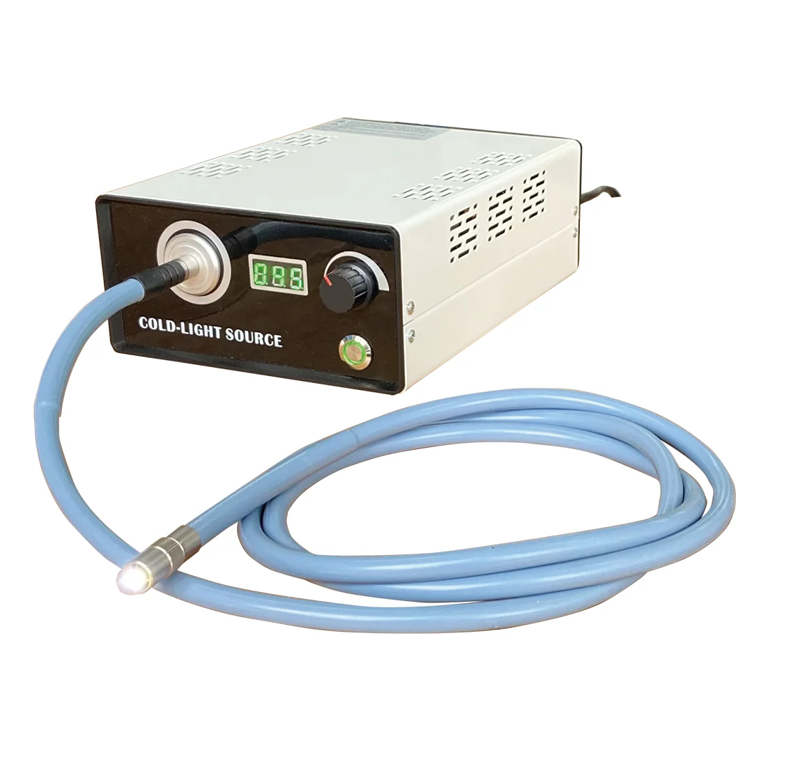 Eaywell Minston 100W Portable LED Medical Endoscope Light Source Digital Display for Gynecology Fiber Optical Headlight