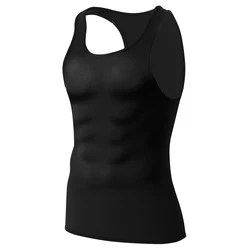 Men Sauna Vest Sweat Shirt Neoprene Slimming Body Shaper Hot Sauna Waist Trainer Corset Vest