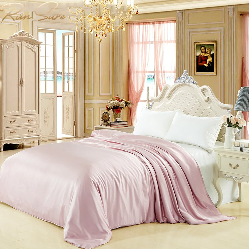 Colorful 100% Charmeuse silk 22mm Duvet Cover quilt cover