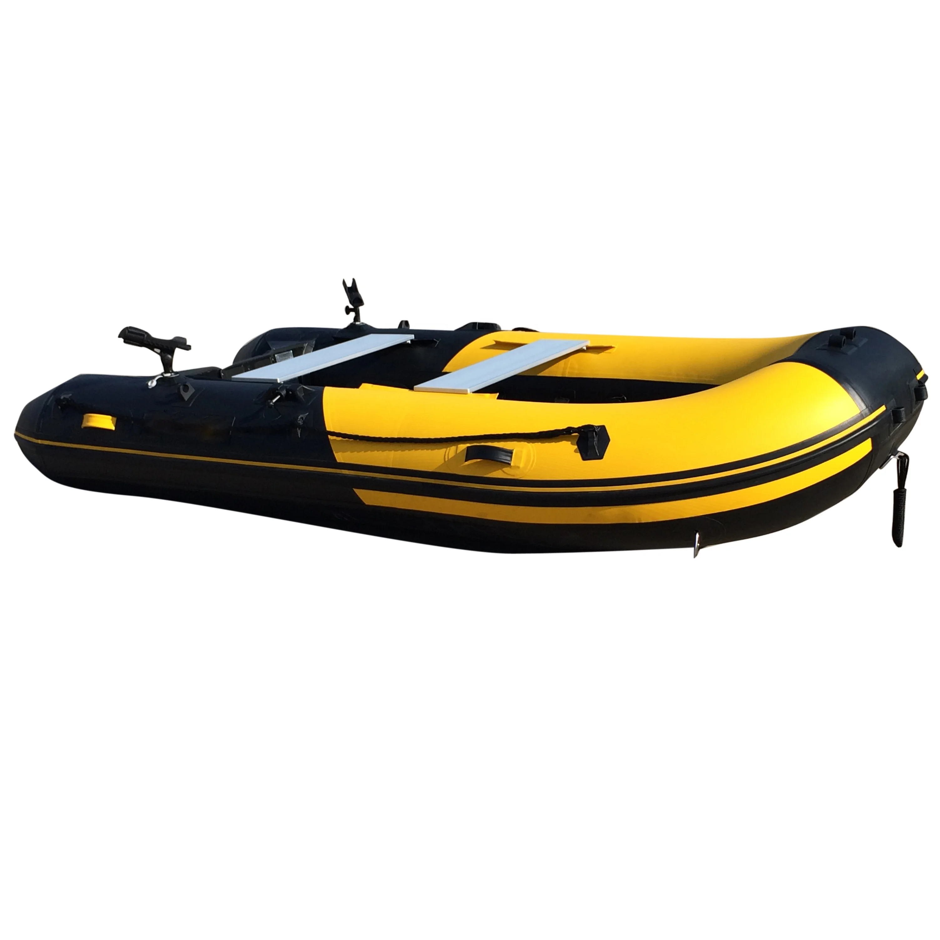 Goethe 11.8ft  360cm GTS360  Aluminum Floor And 7 Passenger Rowing Boat  Kayak Jet Motor Pontoons Catamaran Mini Lanchas Import