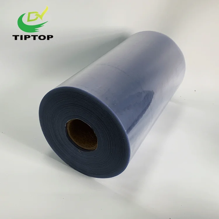 Фармацевтическая жесткая твердая пластиковая прозрачная пвх пленка Tiptop листовые рулоны для блистерной упаковки капсул