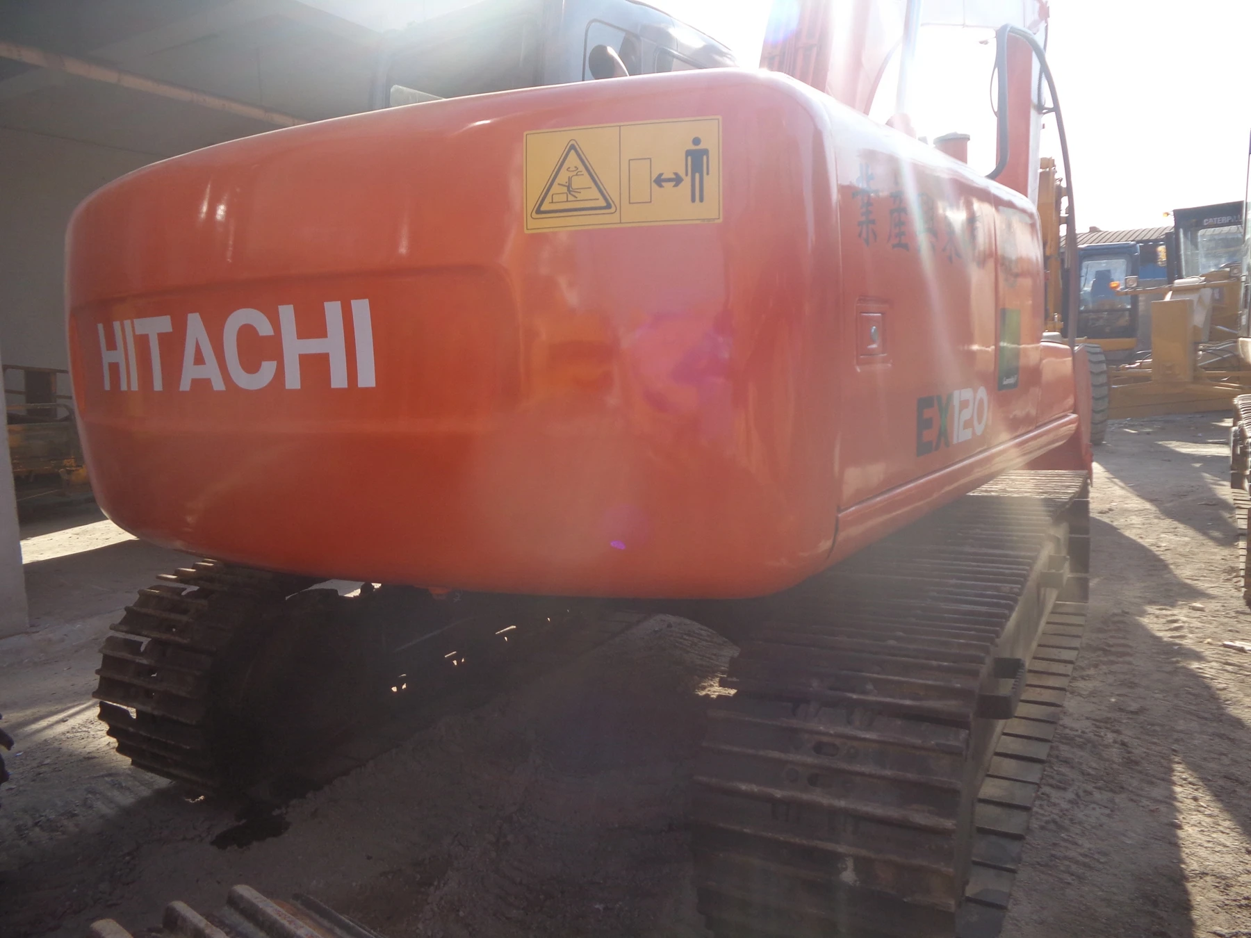 Оригинальная 12-тонная экскаваторная EX120-5 Hitachi для продажи/б/у экскаватор ex120 zx120 продажи