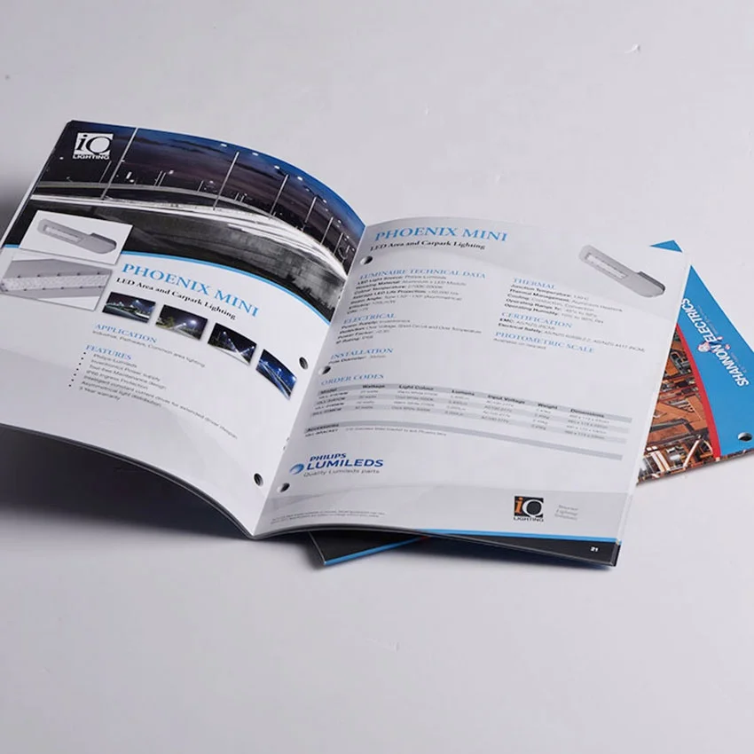 Высококачественный недорогой пользовательский каталог печать