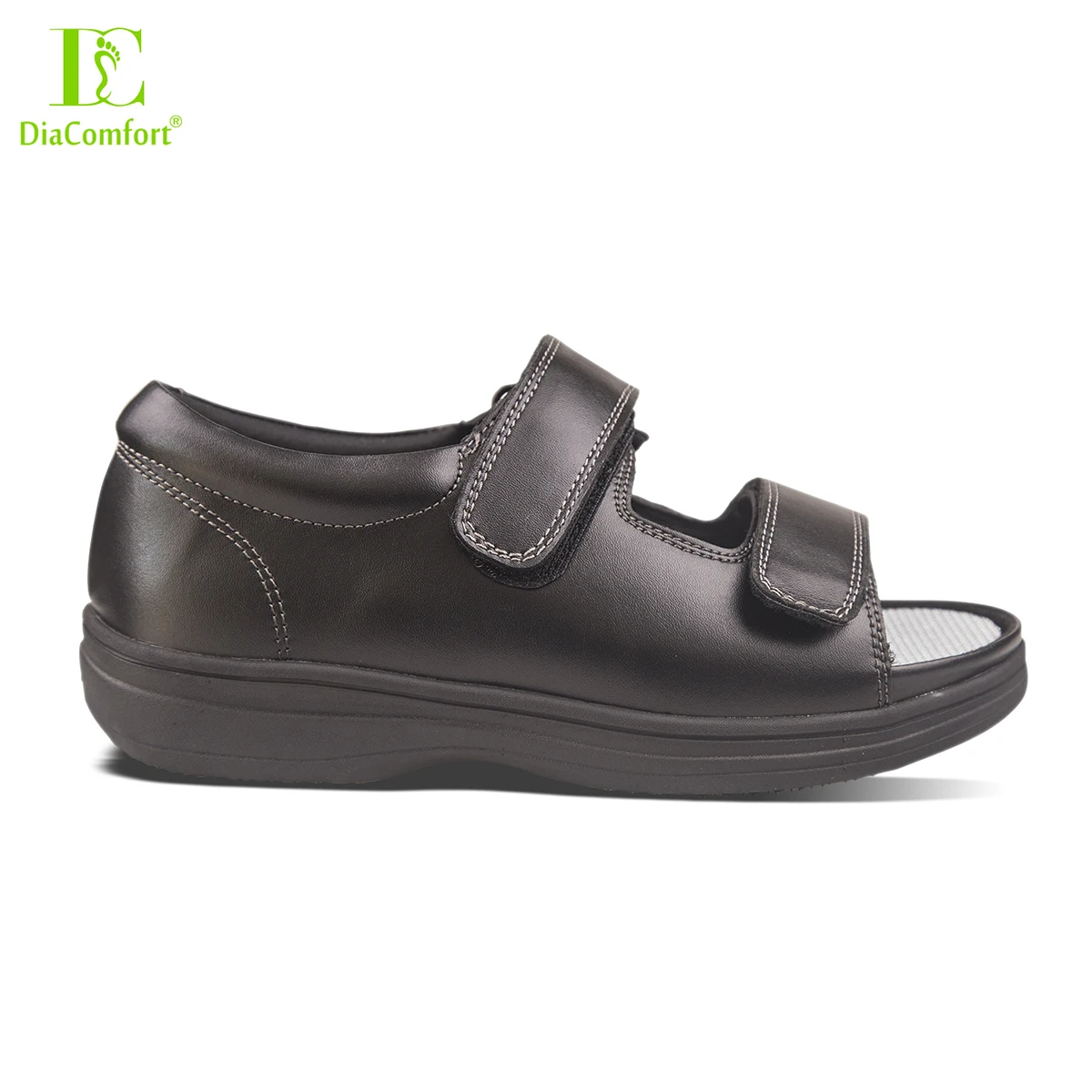 Сандалии из натуральной кожи для мужчин и взрослых босоножки с поддержкой свода стопы диабетиков медицинская обувь лечения артрита