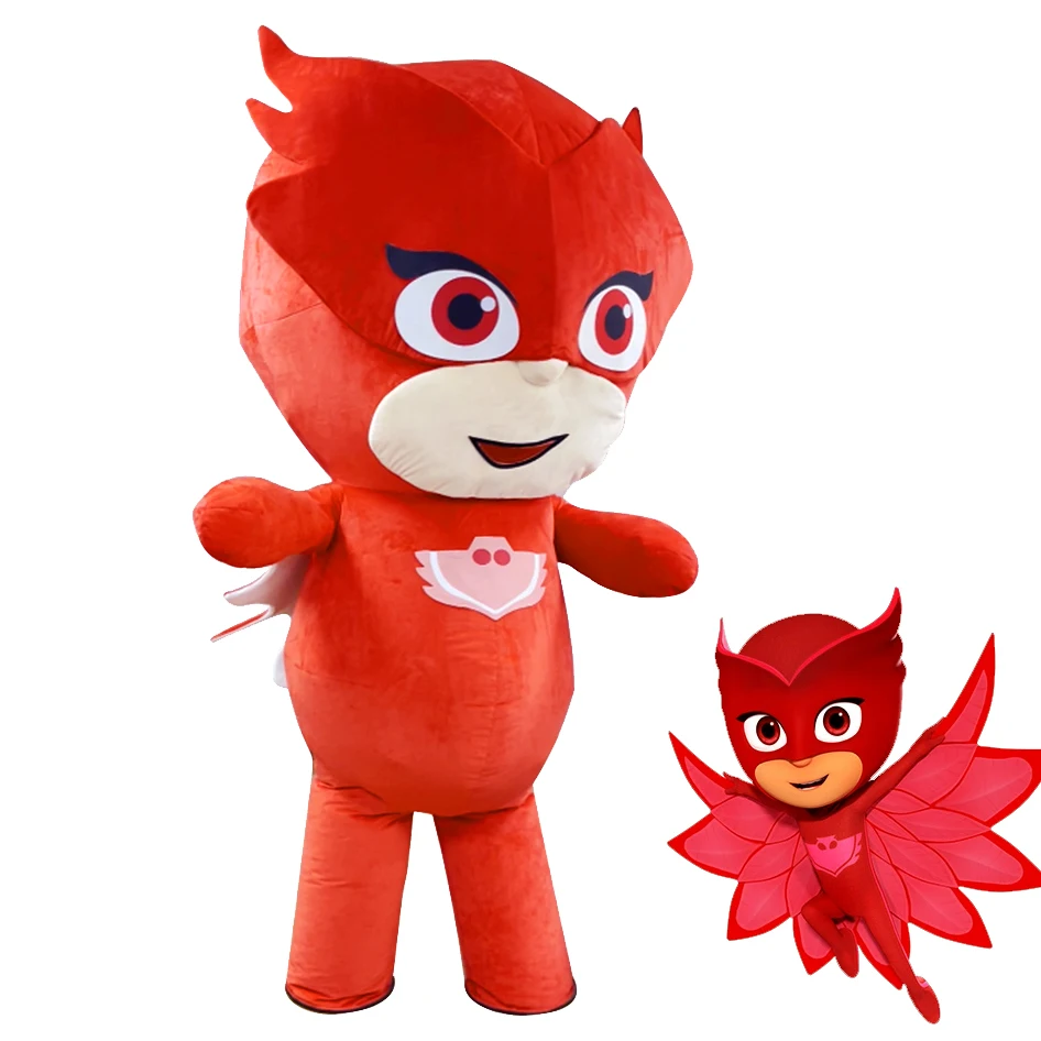 Inflatable Full Body P*J Masks Owlette Costumefor Adult Deluxe Halloween Costume