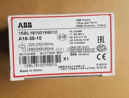 Дистрибьюторы ABB-Китай (материк) 1SFL707001R7011 2050A 100-250V AF2050-30-11-70 контактор постоянного тока