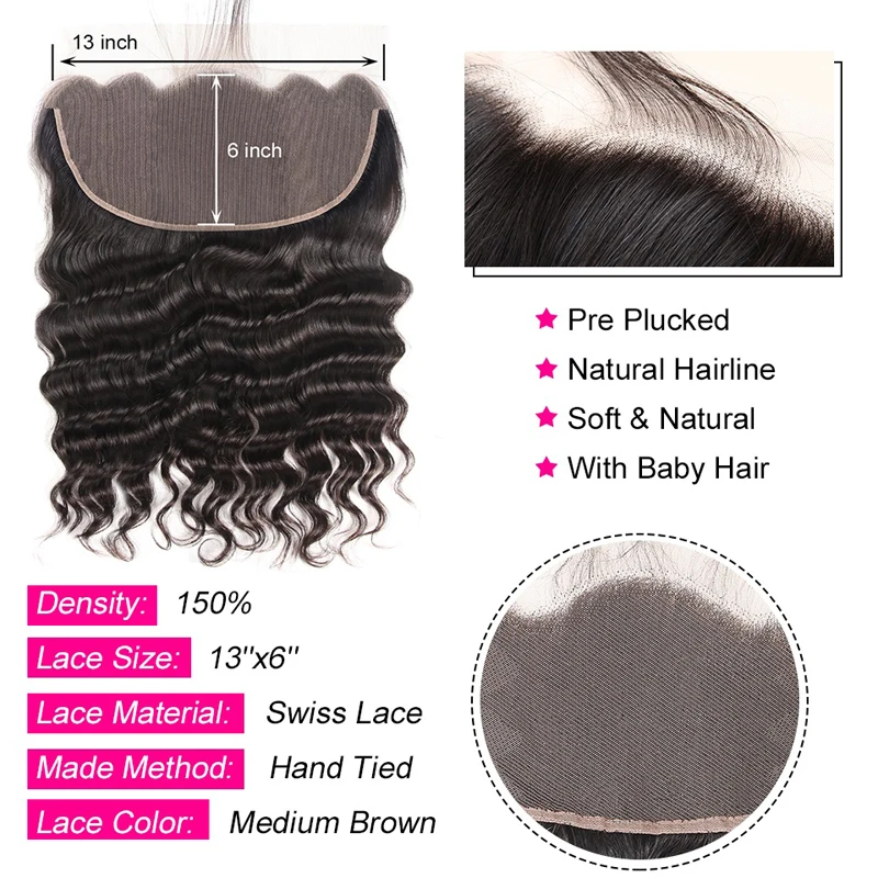 Loose Deep Wave Remy Human Hair Brazilian Hair Weave Bundles With Closure Peruvian Hair Bundles 4 pieces