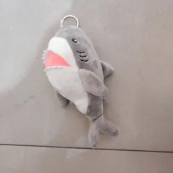 Shark Plush Toy Doll Pendant Key chain Doll Doll shark soft toy blue shark animal