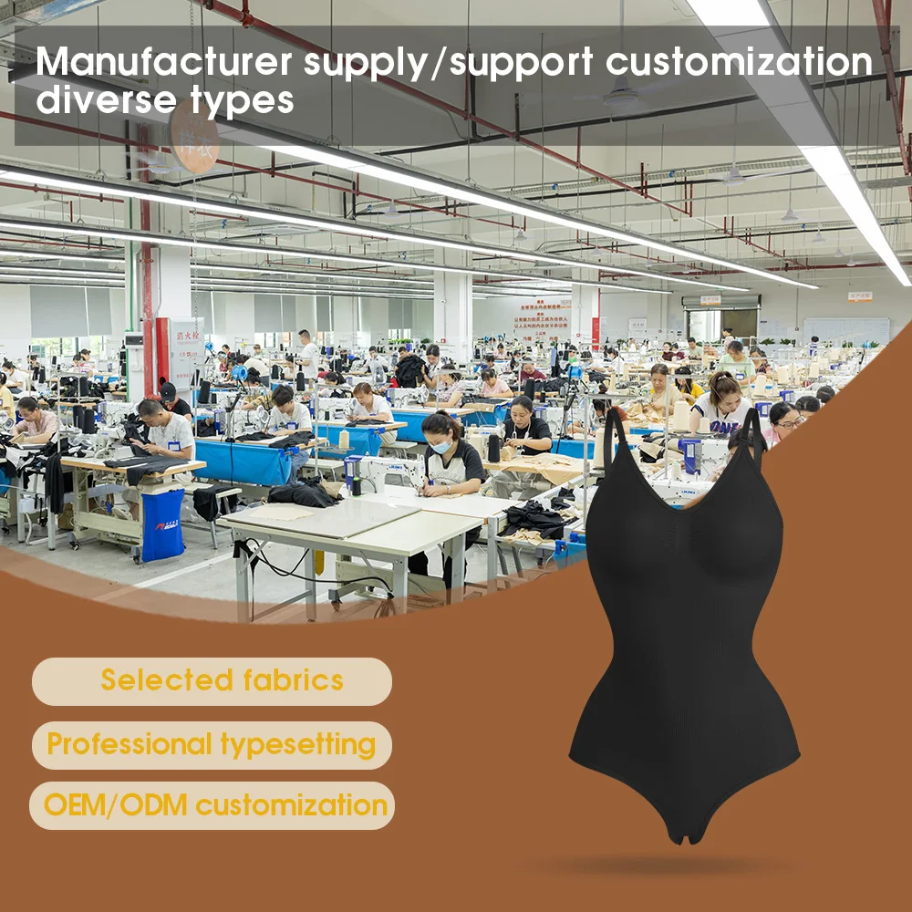 New Upgrade Women Tummy Control Shapewear Seamless Sculpting Thong Body Shaper Slimming Bodysuit