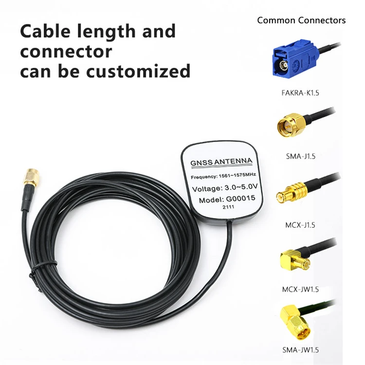 China Manufacturer High Performance Enhanced Satellite GPS Tracker Navigation Driving Recorder Antenna for Car/Vehicle/Marine