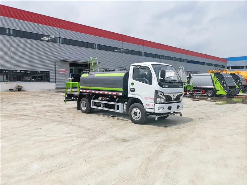 Manufacturer 115hp Small 4 cbm 5 cbm water cannon spray truck for sale