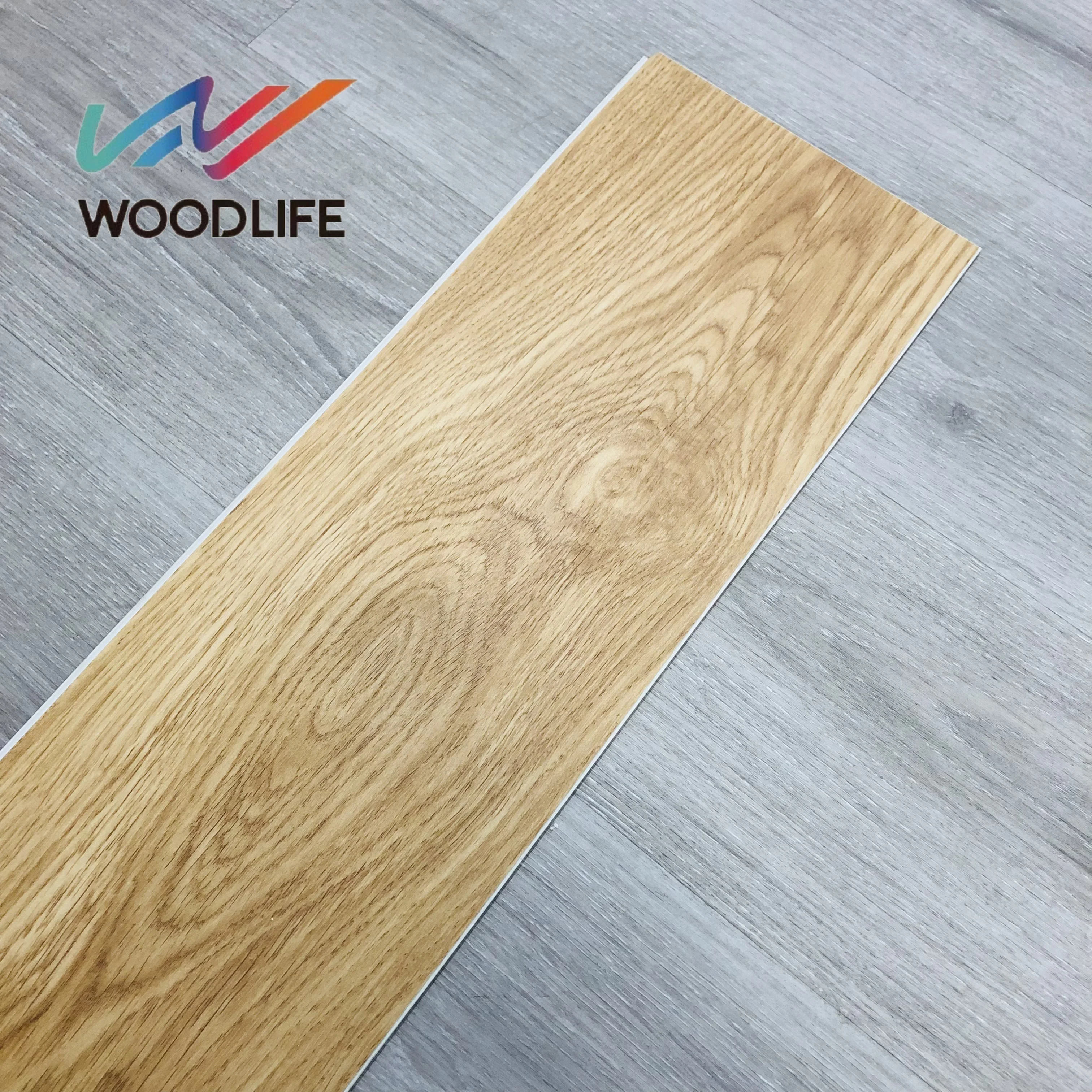 Waterproof Flooring Lvp Lvt Interlocking Vinyl Plank Spc Flooring With 100% Virgin Material