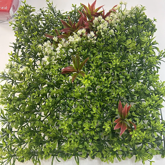 Grass Wall Vertical Plants Garden Decoration Artificial Grass Wall Simulated Flower