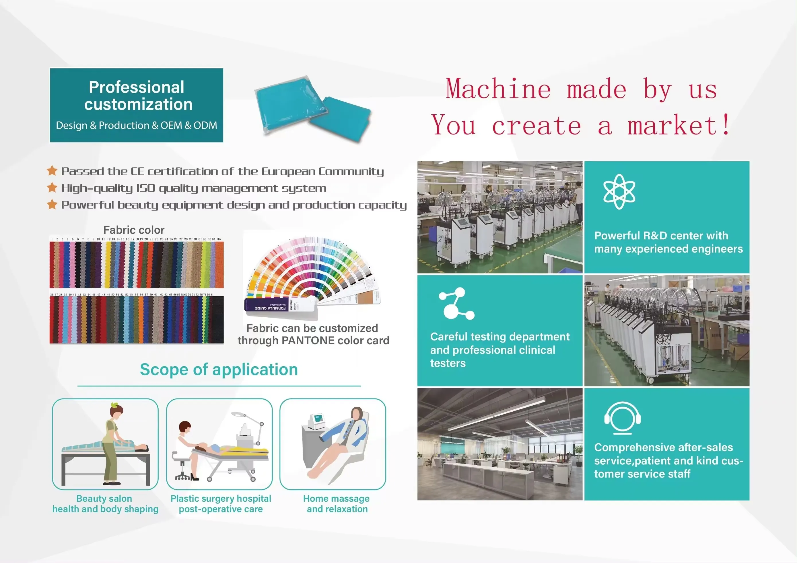 Professional Infrared Air Pressure Massage Lymphatic Drainage Machine/ Vacuum Therapy Machine For Body Slimming