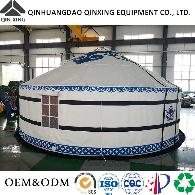 Hot sale luxury steel waterproof dome yurt