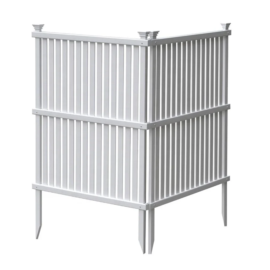 PVC decorative garden fences, pvc garden fence, garden fencing