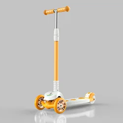 Folding children scooter three wheel kickboard scooter with pedal kids scooters for sale