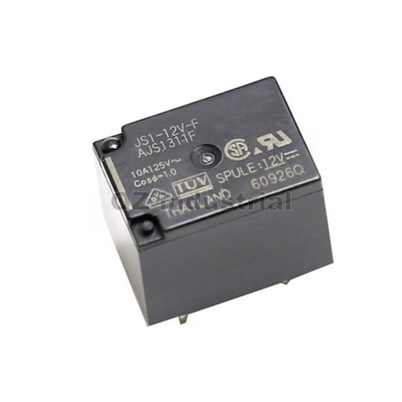 QZ Bom новый оригинальный 12VDC 5DC/10AAC DIP5 реле мощности JS1-12V-F AJS1311F JS1-12V-F