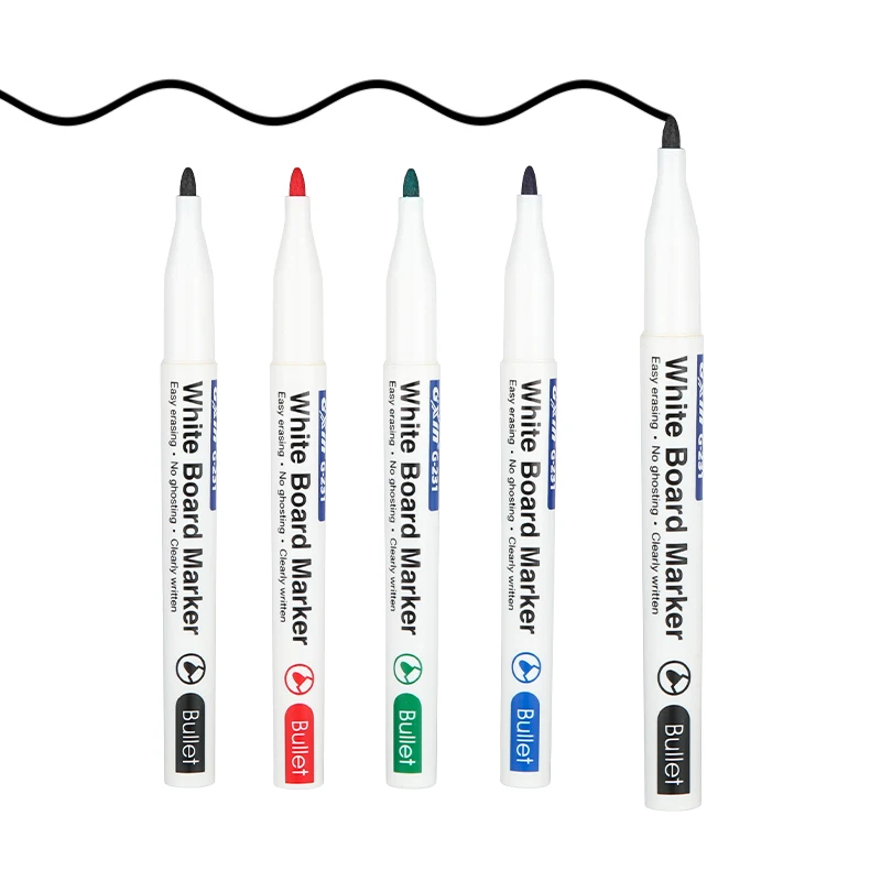 GXIN G-231 multicolor dry erase markers high quality school office whiteboard marker factory price white board marker pen