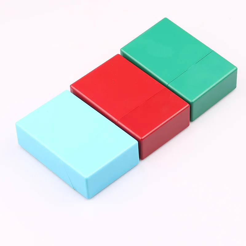 Factory Direct Sale Simple Colorful Pack Waterproof Broken-resistant Case Stash Box For Smoking Accessories Cigarette Case