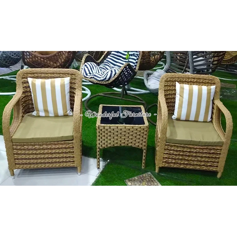 Rattan Coffee Table Made In China Outdoor Leisure Garden Rattan Comfortable Table And Chairs Set
