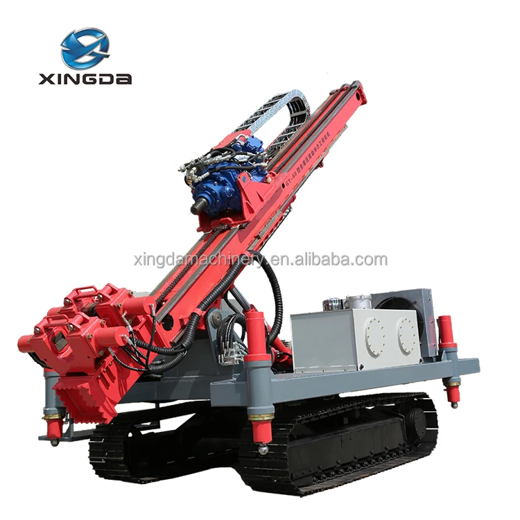 Blast Hole Engnieering Drill Rig Crawler Geological Exploration Machine