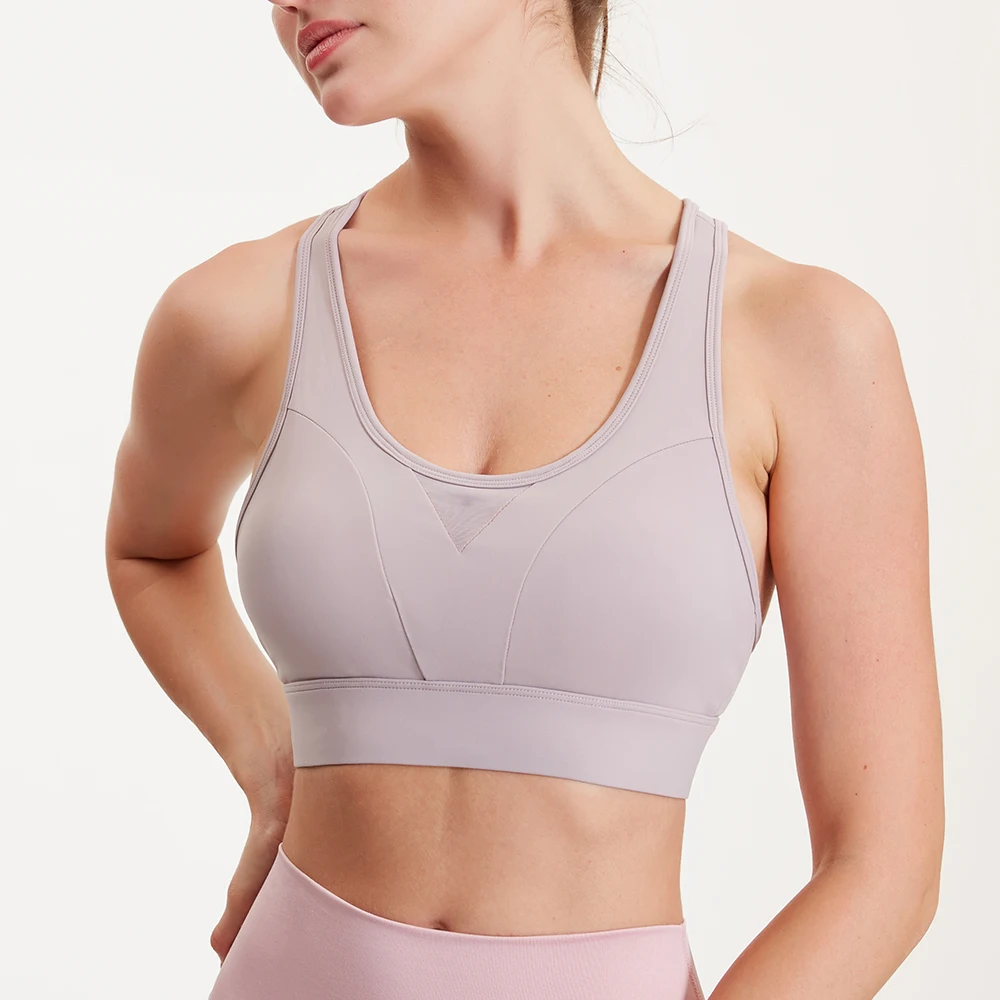 Running People High Impact Sports Bra Plus Size Customize Naked Yoga Bra Nylon Elastic Fitness Gym Workout Bras Top