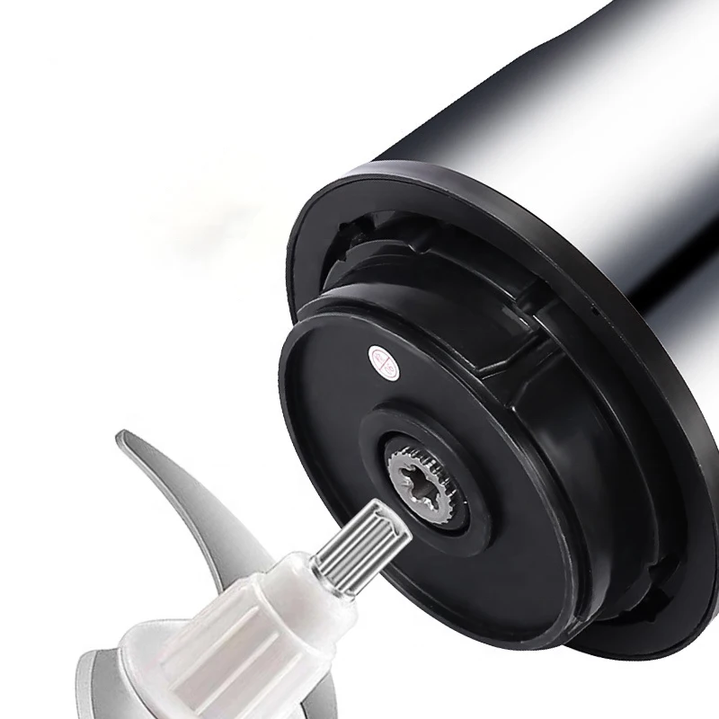 New ideas 2022 hot sale plastic manual food chopper cutter kitchen tool with 4 blades 2000w 6.0L large
