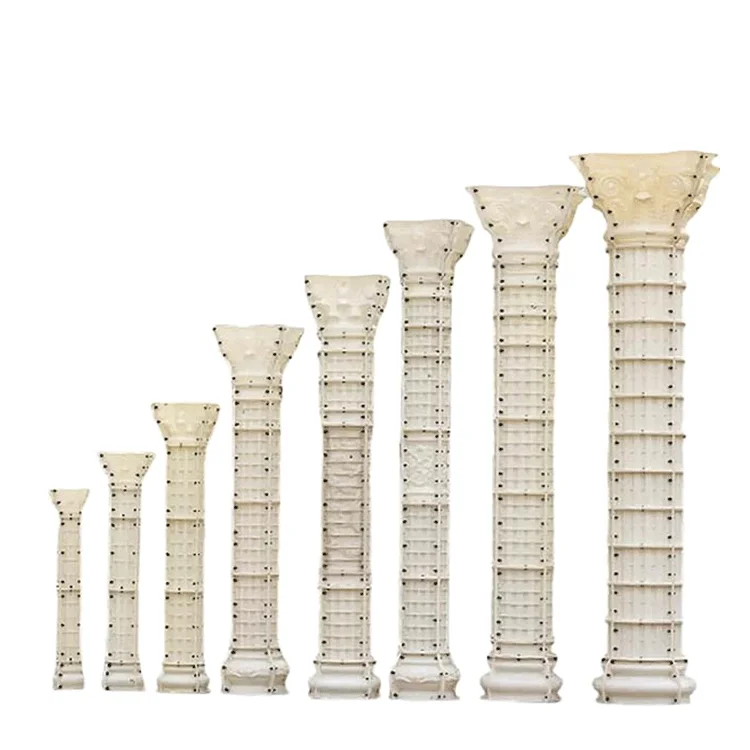 decorative decorative plaster grc moulding arch interior concrete roman column decorative house pillars designs