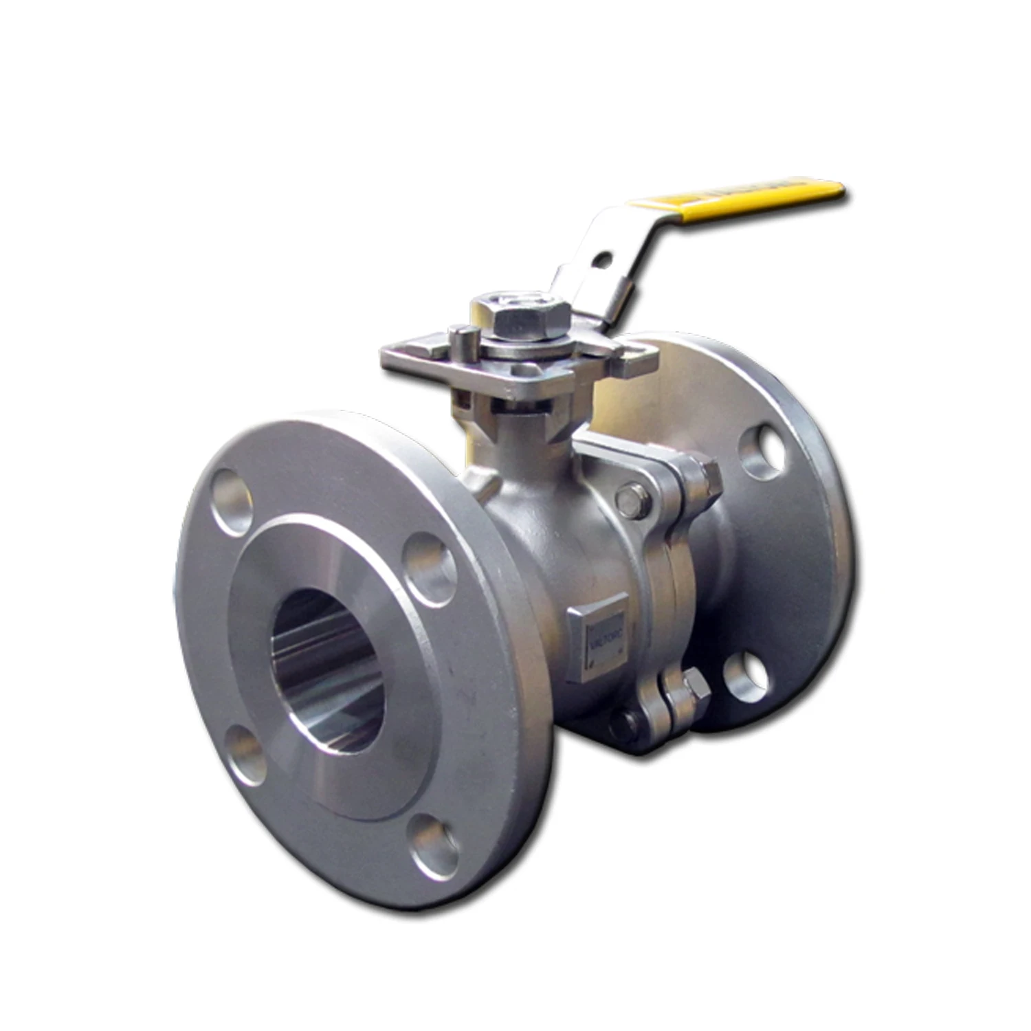Factory Price DN15-DN250 Stainless Steel Ball Valve  Pneumatic Industrial Valve Flanged 2PCS High Platform Ball Valve