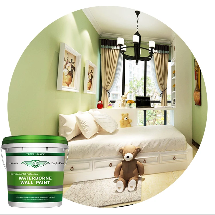 Wholeaele House Interior Exterior Painting Color Decorating Epoxy Wall Coating Diy Water Ceramic Wall Paint