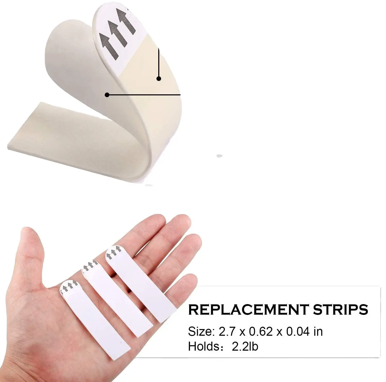 Professional Large Hanging Strips Portable Picture Frame Wall Hanger Strip