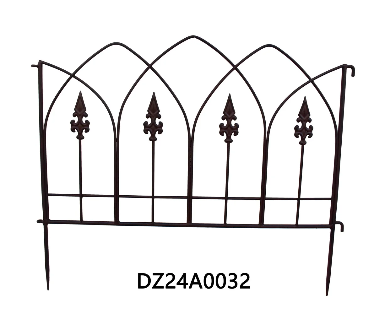 Outdoor  Iron Fence  Farm Fence Metal Wire Climbing Frame for Flower Planting Garden Decoration