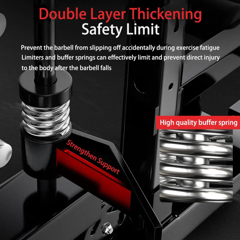 Multi Functional Strength Machine Dual Adjustable Pulley Cable Crossover Trainer Smith Machine