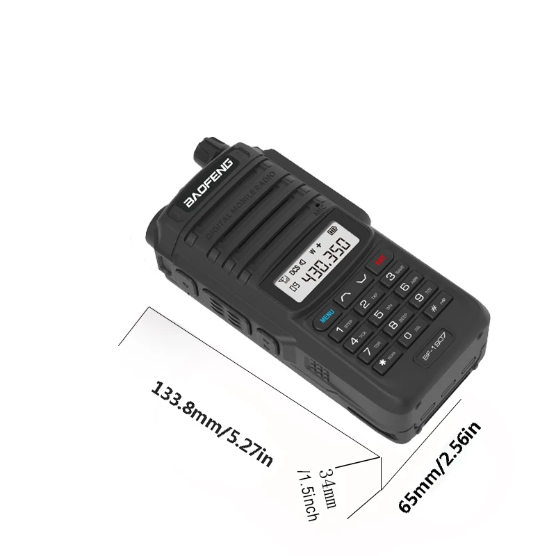Оптовая продажа Baofeng 1907 BF-1907 плюс новая версия профессиональная uhf vhf 2-стороннее Радио рация дальнего действия Водонепроницаемая 5 км