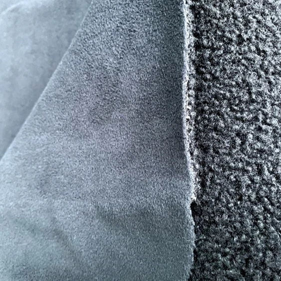 Высококачественная флисовая ткань из 100% полиэстера pu Shu Velveteen Sherpa для игрушек одежды домашнего текстиля